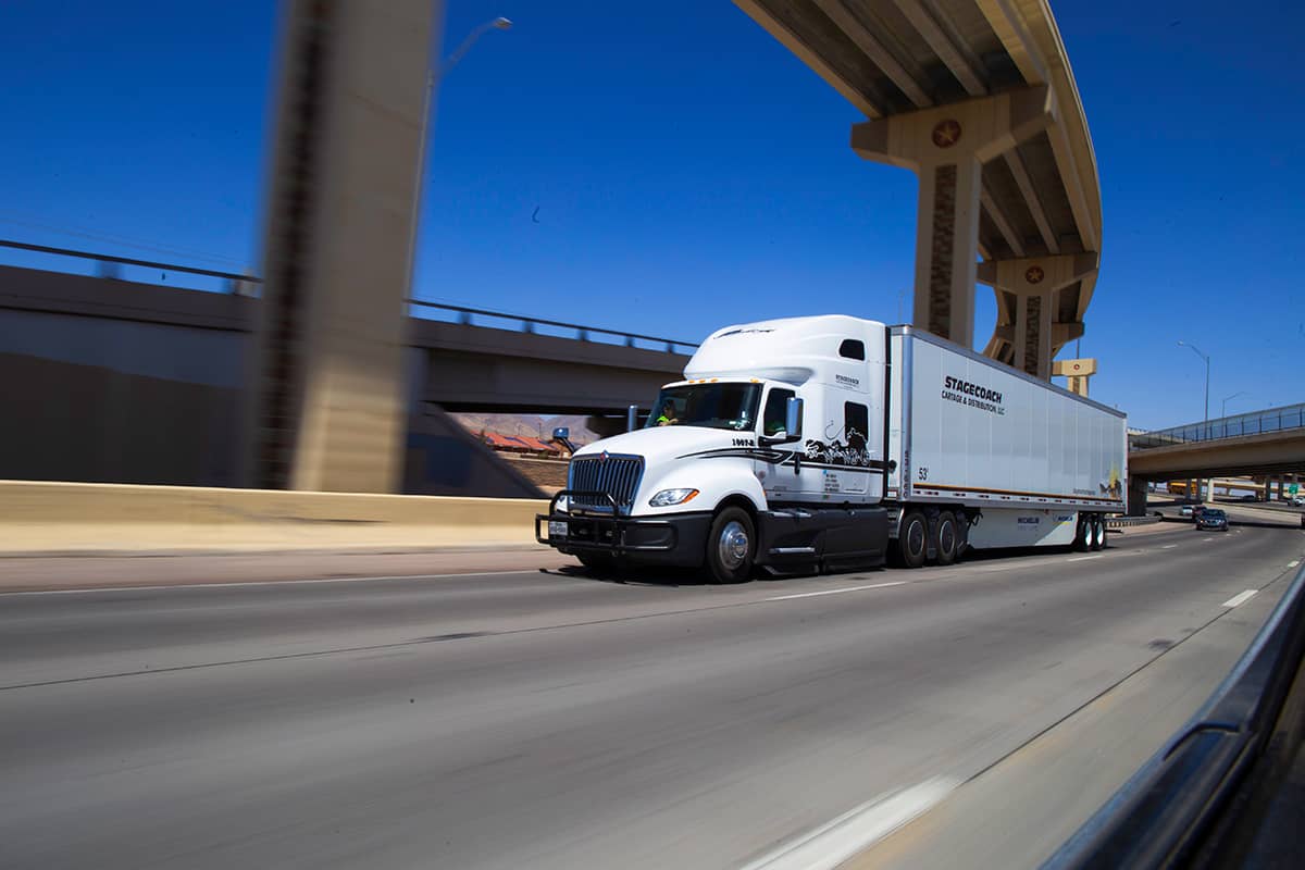 Stagecoach Cartage truck